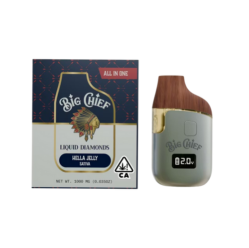 Big Chief Hella Jelly 1 Gram Vape Pen Sativa