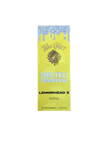 Big Chief Melted Diamonds 2 Grams Lemonhead Z Vape Pen Sativa