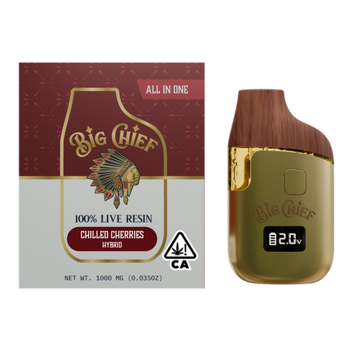 Big Chief 1 Gram Chilled Cherries Vape Pen Hybrid