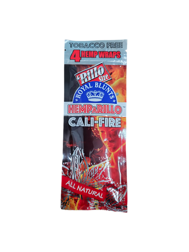 Royal Blunts Cali-Fire Hemparillo Wraps 4pk.