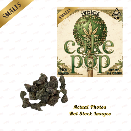 Cake Pop Smalls 3.5 Grams Premium Indica Flower