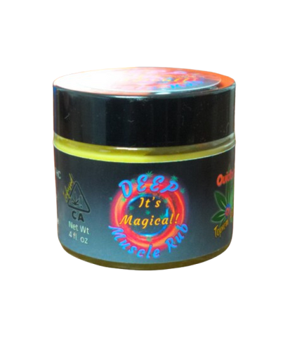 Ouidbizz Brand Deep Muscle Rub THC Infused