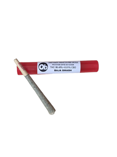 Baja Smash Infused King Size Pre Roll Indica