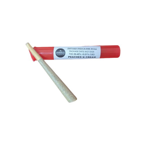 Peaches n Cream Flavored Infused Preroll King Size