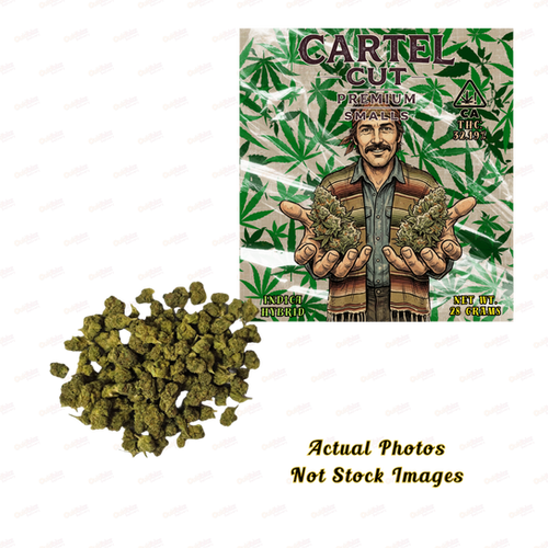 Cartel Cut Smalls 28 Grams Premium Indica Hybrid Flower