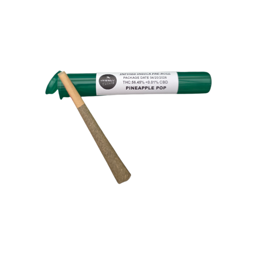Pineapple Pop Flavored Infused Preroll King Size