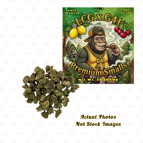 LCG x G41 28 Grams Premium Indica Hybrid Smalls