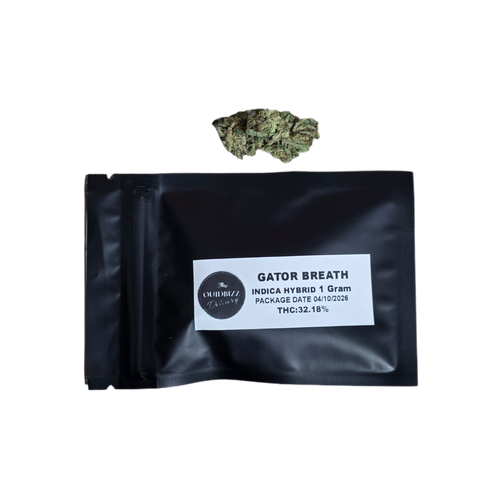 Gator Breath 1 Gram Premium Indica Hybrid Flower