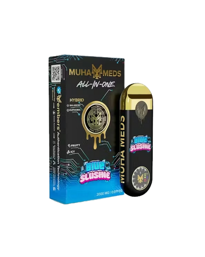 Muha Meds 2 Gram Blue Slushie Hybrid Disposable Vape Pen