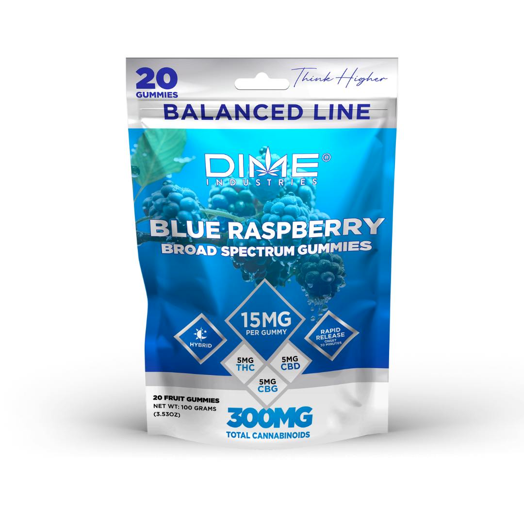 Dime | Gummies: CBN Blue Raspberry | 300MG (H)