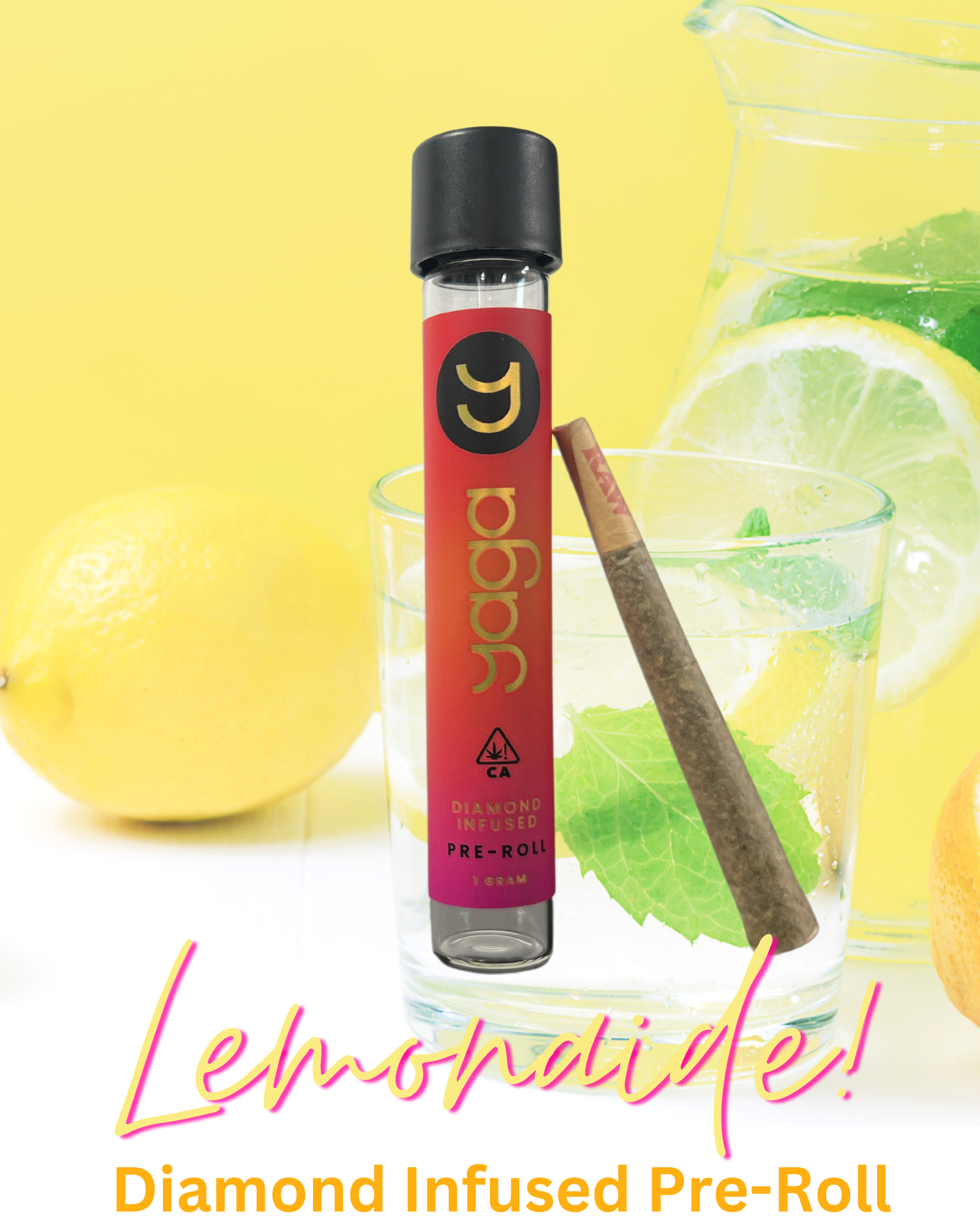 YAGA | Infused Pre-Roll: Lemonade | 1G