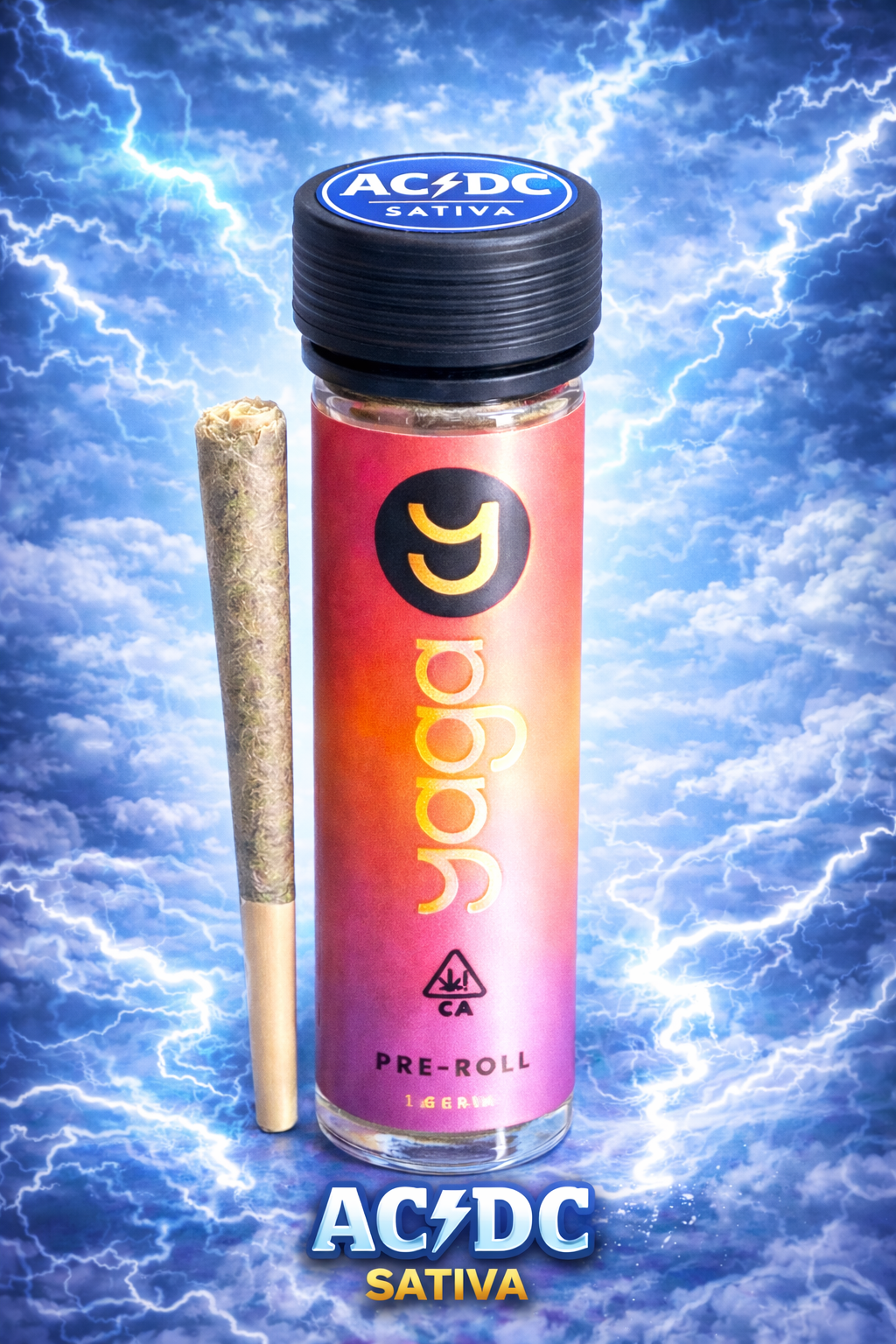 AC/DC 1G Preroll (Sativa)
