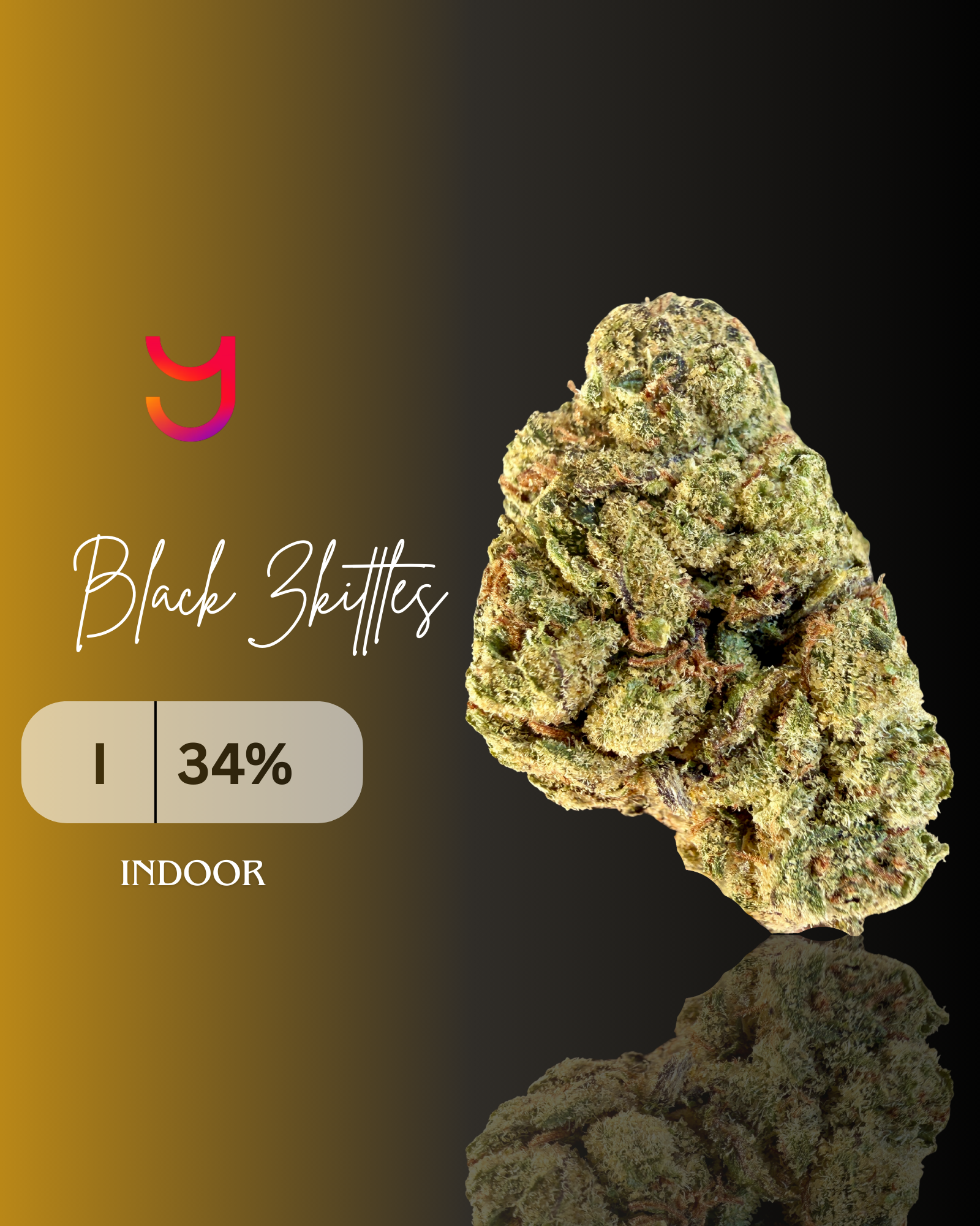 Black Zkittles: Indica | 14G