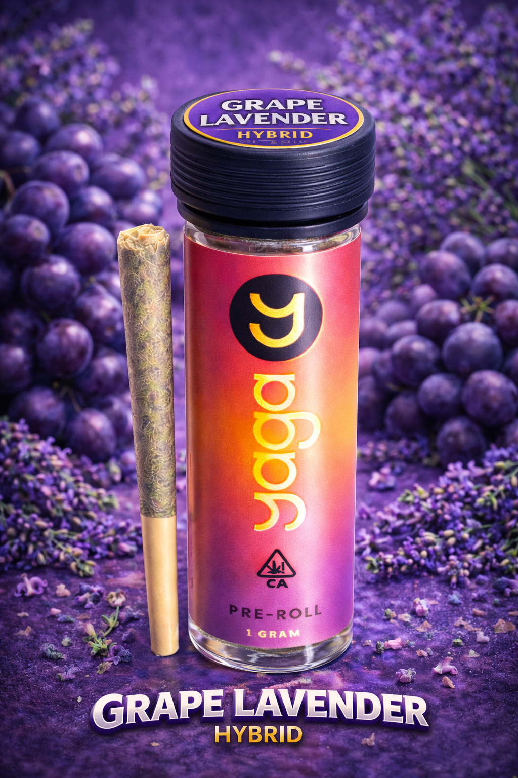 Grape Lavender 1G Preroll (Hybrid)