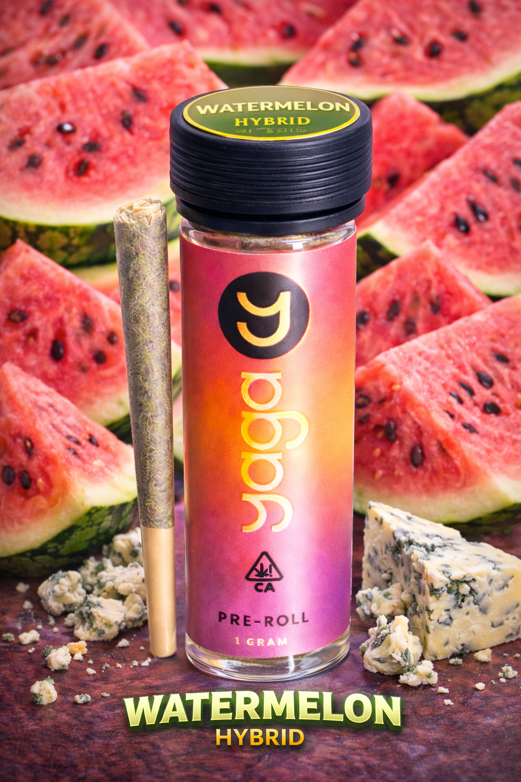 Watermelon 1G Preroll (Indica)