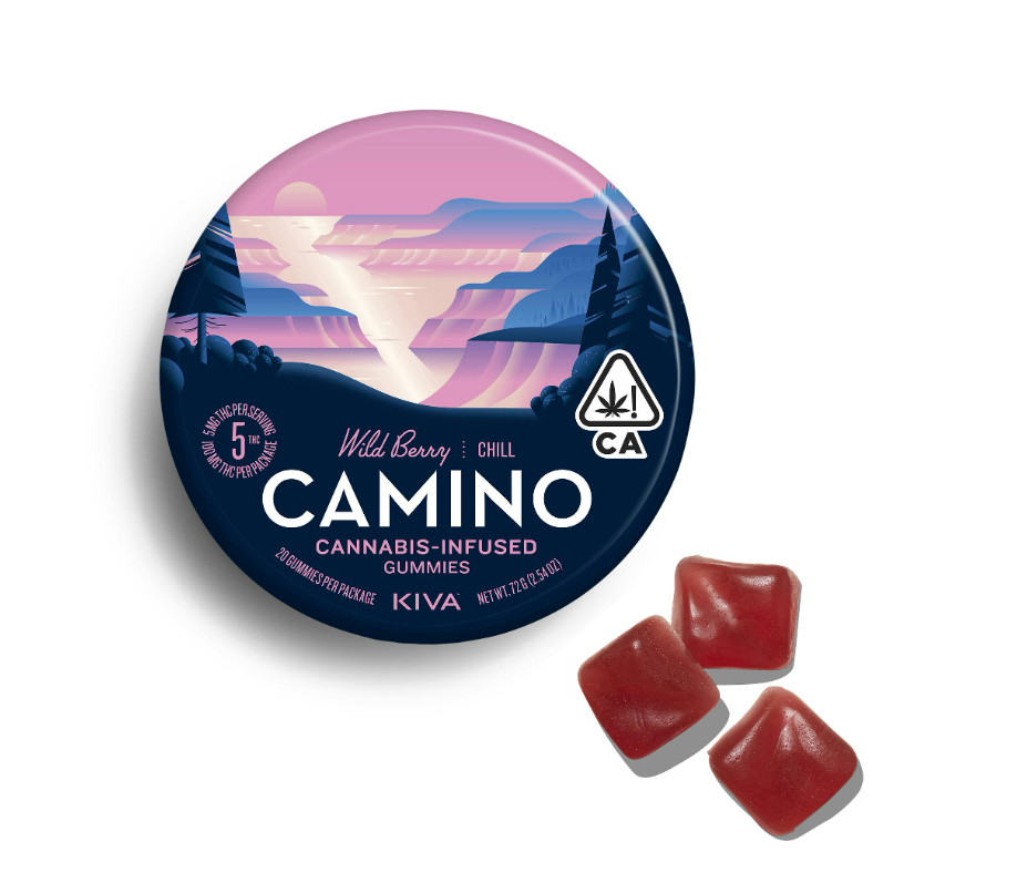 Camino Wild Berry "Chill" Gummies - 100mg