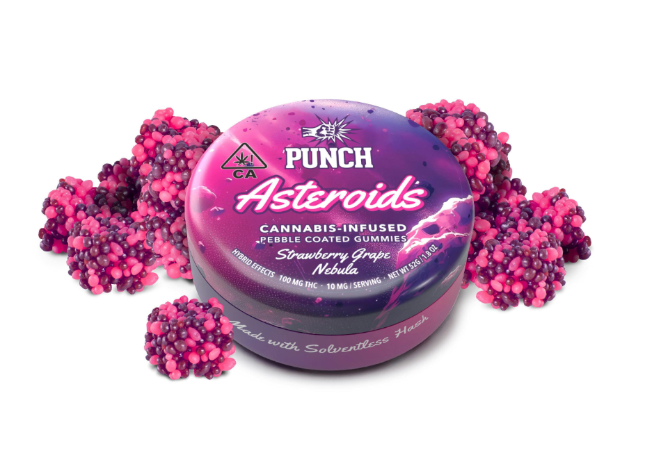 Strawberry Grape Nebula Asteroids (100mg)