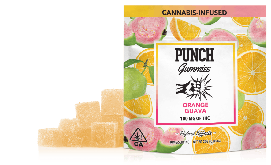 Orange Guava Gummies 100mg