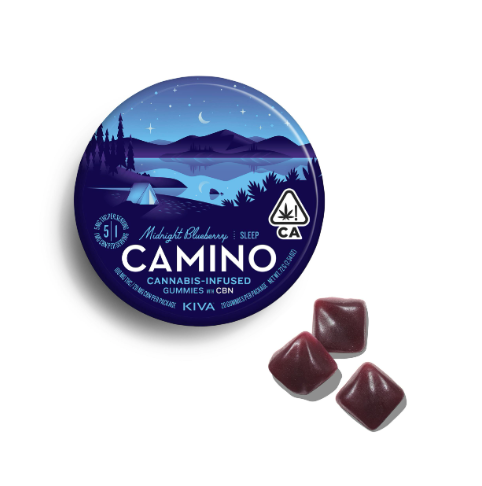 Camino Midnight Blueberry "Sleep" CBN Gummies