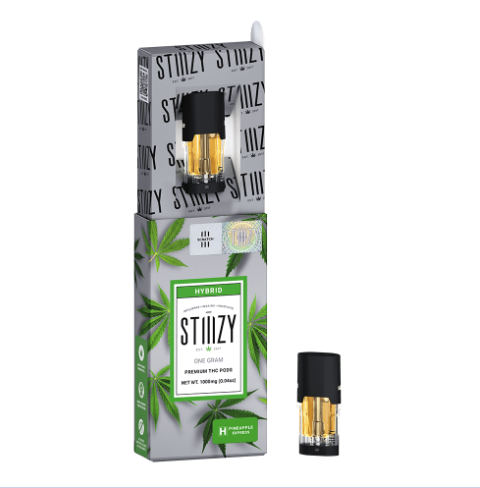 Vape Cartridge - PINEAPPLE EXPRESS 1G Original THC Pod - STIIIZY