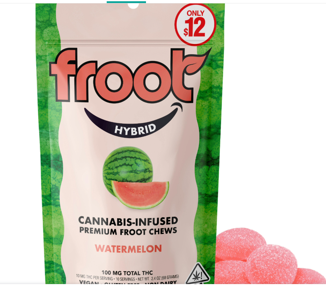 FROOT Watermelon Gummies - 100mg