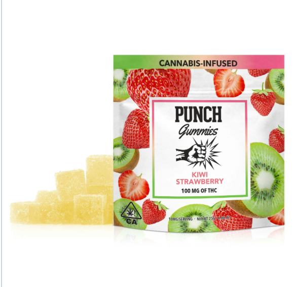 Kiwi Strawberry Gummies 100mg