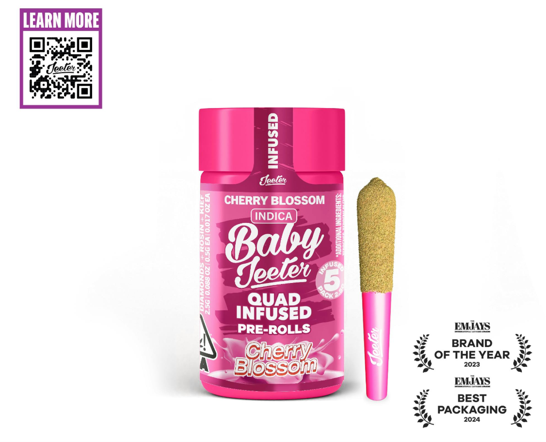 Baby Jeeter | Quad-Infused - Cherry Blossom