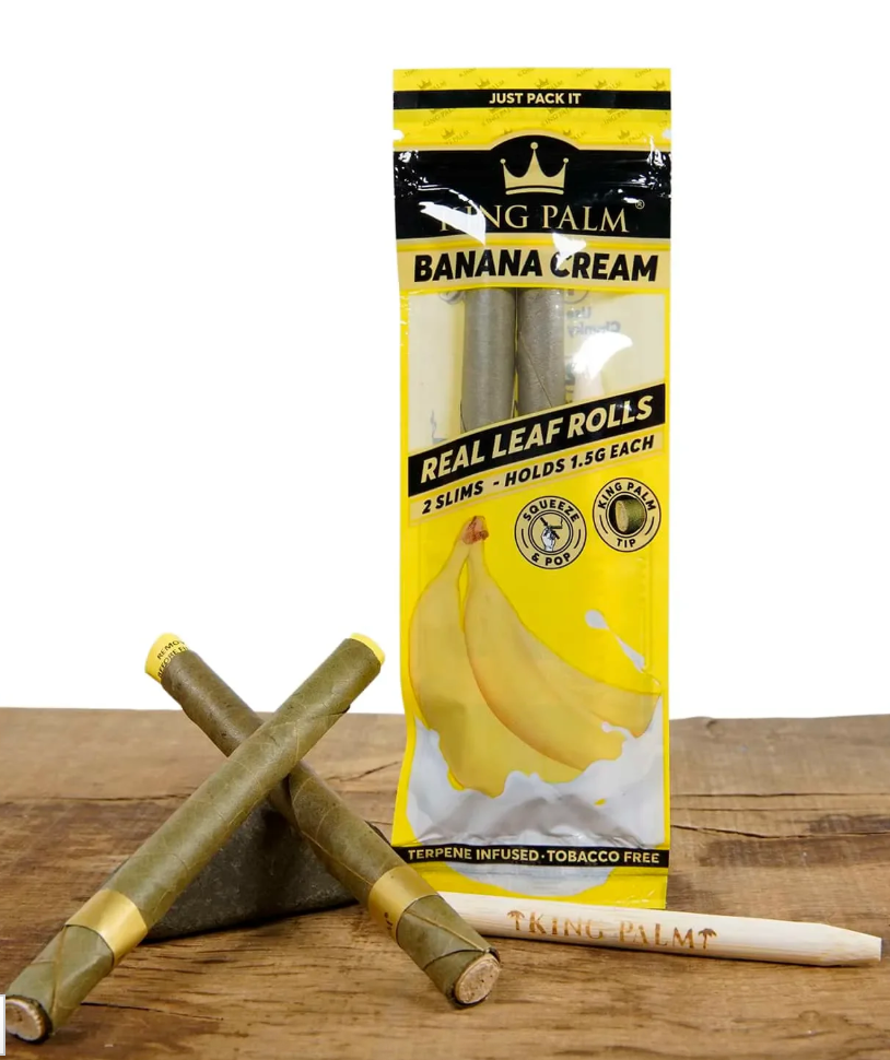 2 Slim Rolls - Banana Cream