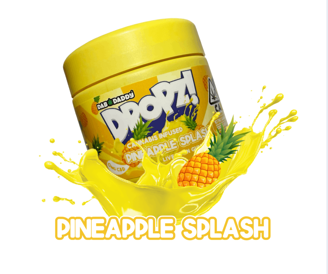 DROPZ! Pineapple Splash Gummies - Hybrid