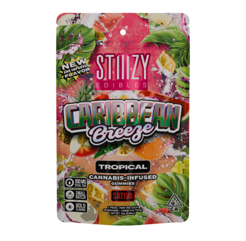 CARIBBEAN BREEZE - 100MG TROPICAL EDIBLES