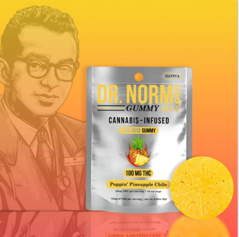 Poppin' Pineapple Chile MAX Gummy