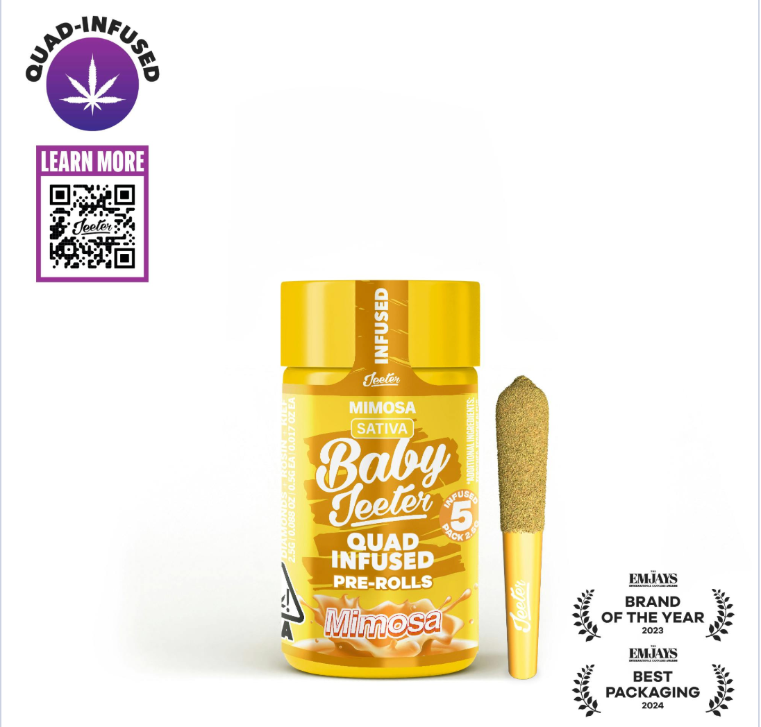 Baby Jeeter | Quad-Infused - Mimosa