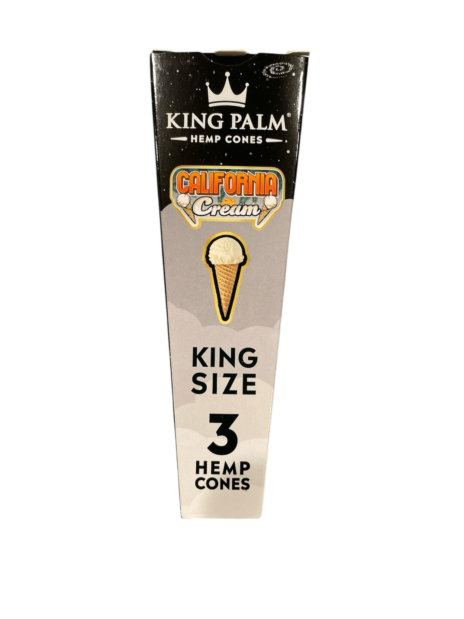 King Palm California Cream Hemp Cones - 3pk