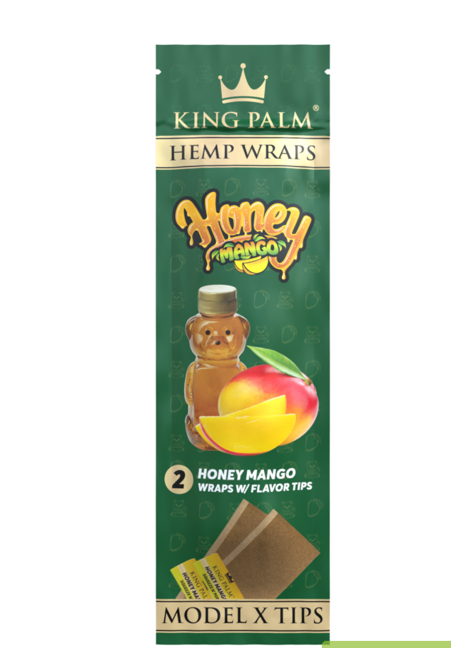 2 Hemp Wraps – Honey Mango
