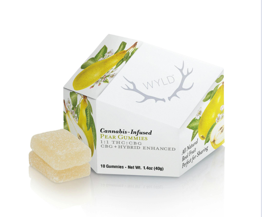Pear 1:1 CBG + Hybrid Enhanced Gummies | 100:100mg