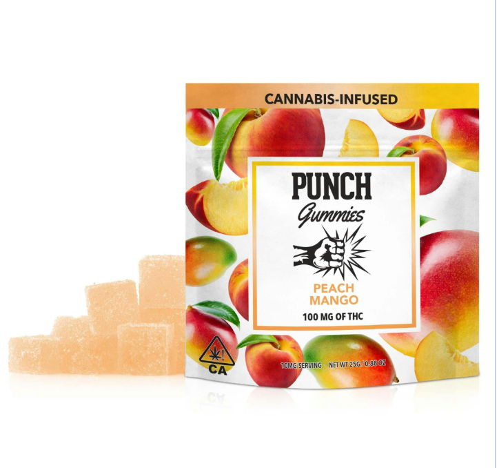 Peach Mango Gummies 100mg