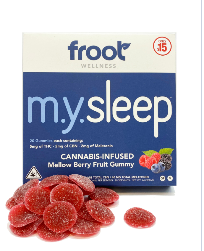 M.Y. SLEEP Gummies - 100mg THC, 40mg CBN