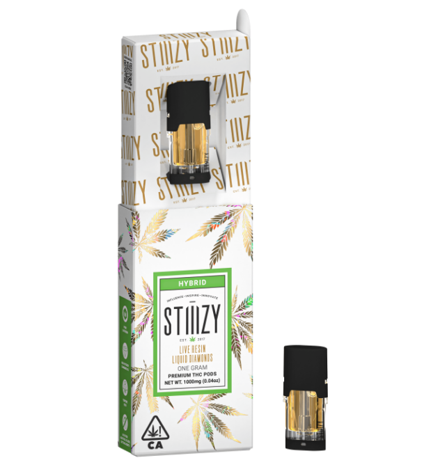 Vape Cartridge - PURPLE ZLUSHIE - LIVE RESIN LIQUID DIAMONDS POD 1G