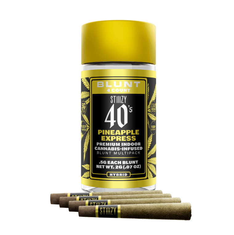 PINEAPPLE EXPRESS - .5G 40's Infused Mini Blunt 5 Pack