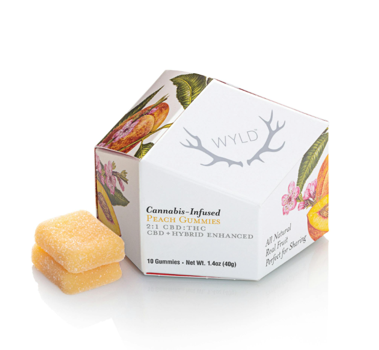 Peach 2:1 CBD + Hybrid Enhanced Gummies | 100mg