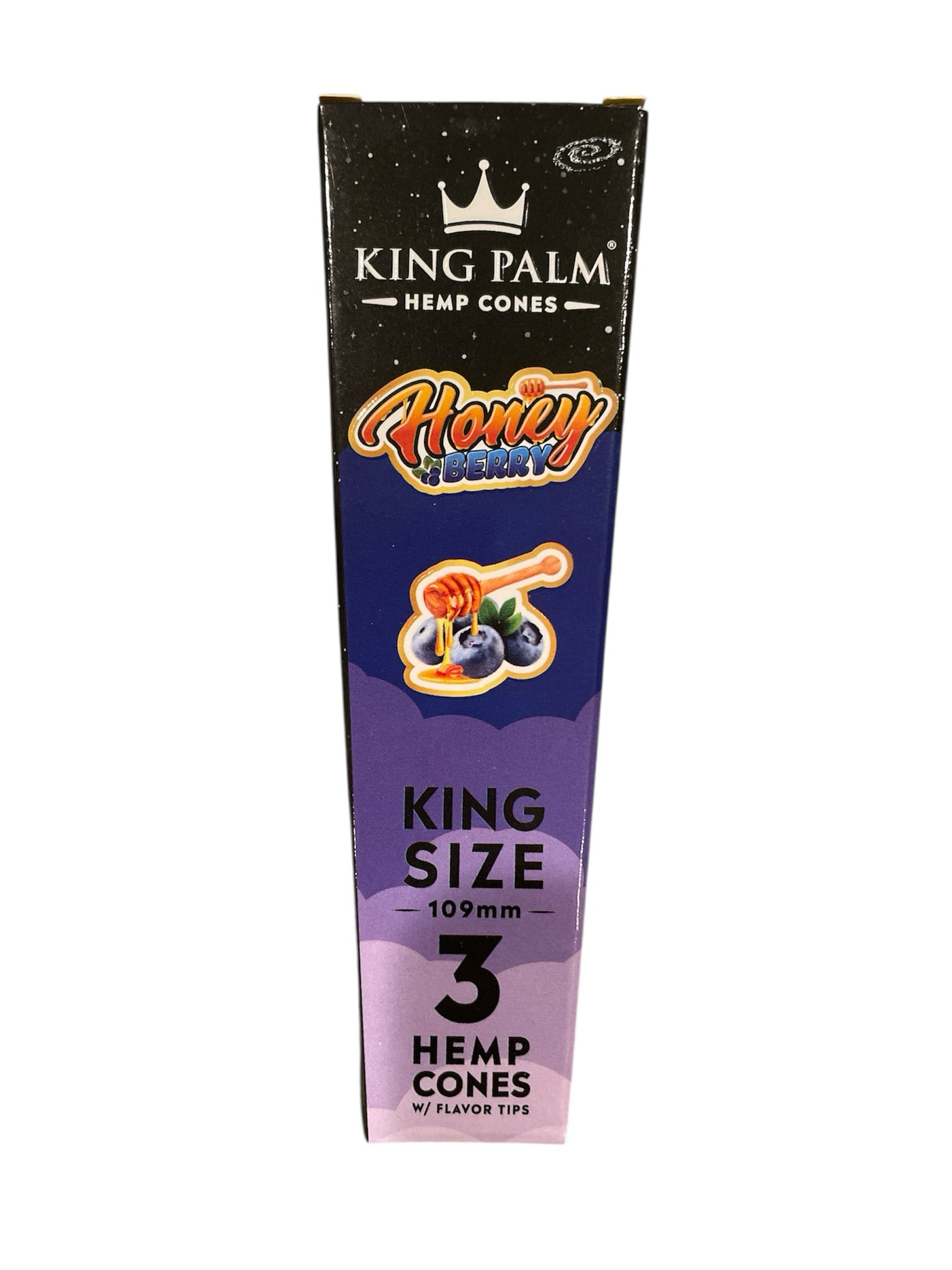 King Palm Honey Berry Hemp Cones - 3pk