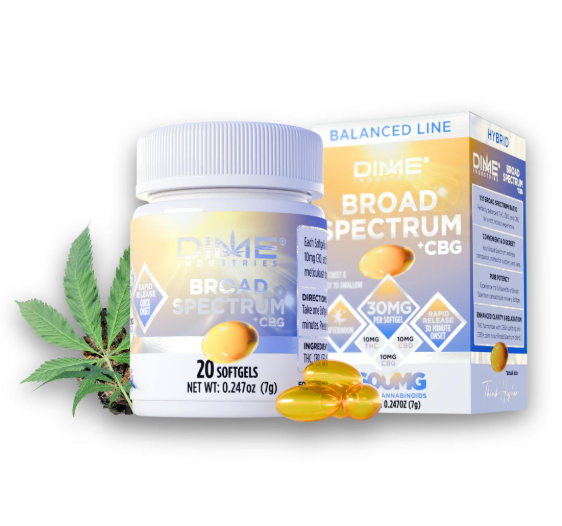 Balanced Line "Afternoon" CBG Softgels