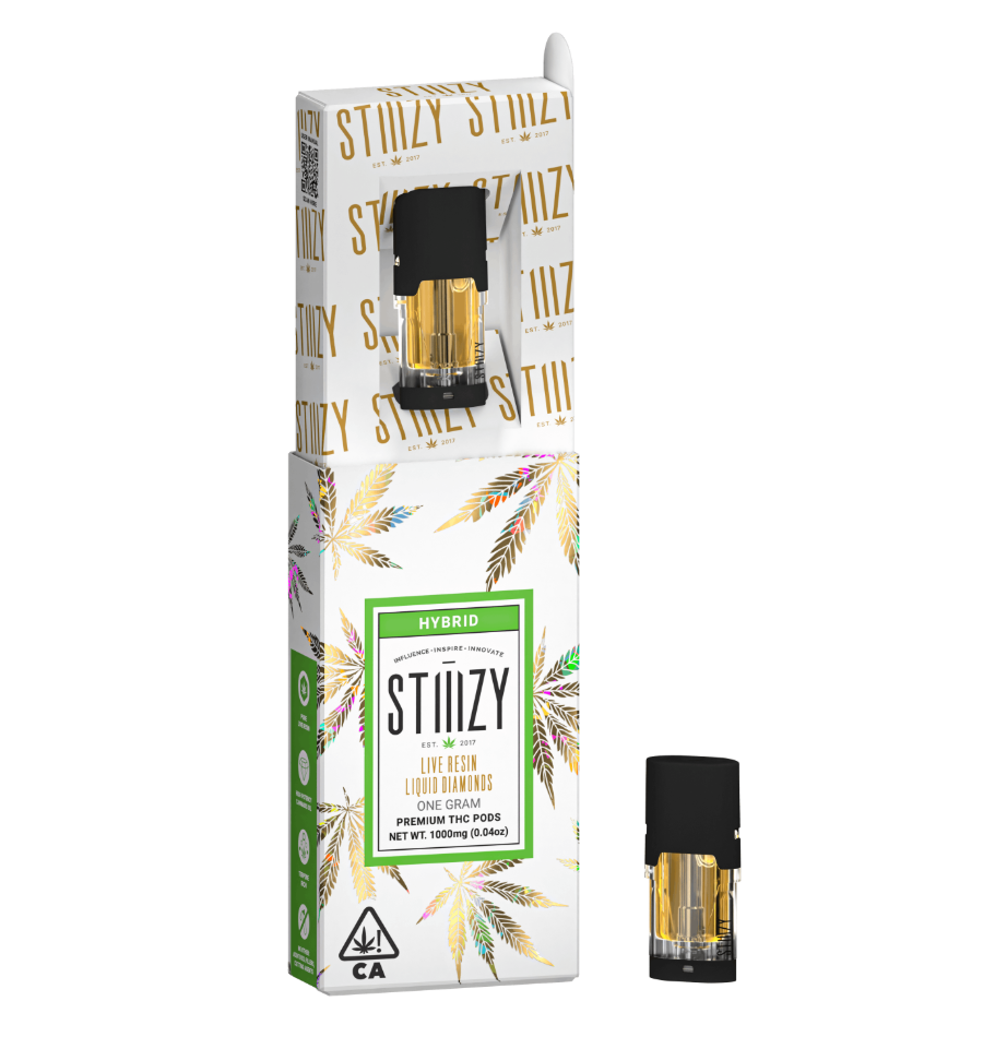 Vape Cartridge - LEMON CHERRY GELATO - LIVE RESIN LIQUID DIAMONDS POD 1G