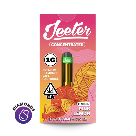 Jeeter Concentrates Diamonds Vape Cartridge - Pink Lemon