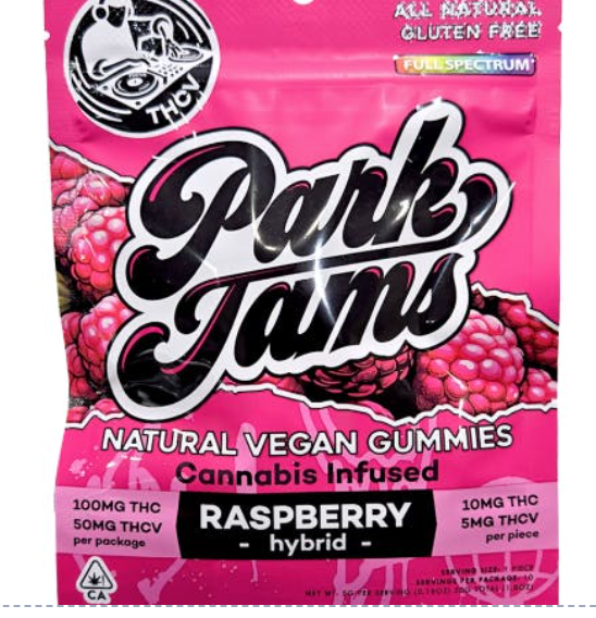Raspberry Gummies - 100mg - Hybrid