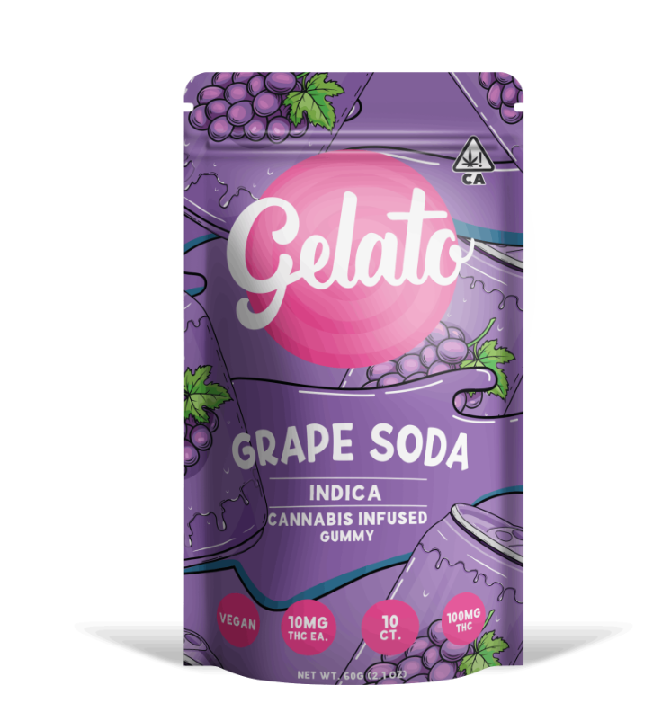 Grape Soda Gummies 100mg