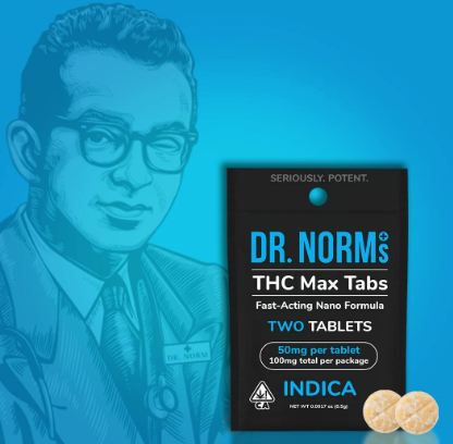 THC Indica MAX Tablets 2 Pack