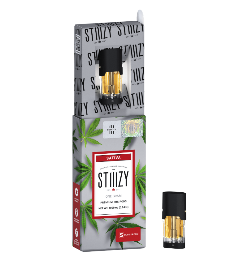 Vape Cartridge - BLUE DREAM 1G Original THC Pod - STIIIZY