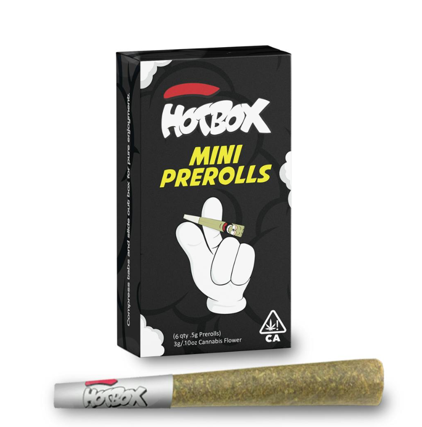 HOTBOX | Skunkberry Skitz Indica 6 ct/.5 g Mini Prerolls (3 g) Indoor