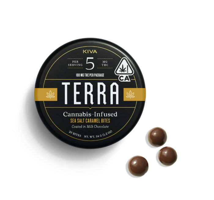 Terra Sea Salt Caramel Bites - 100mg